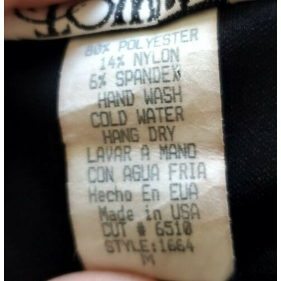 TOWER Ladies Evening Black Stretch Purple Glitter Layered Mesh Jumpsuit Sz M - Picture 7 of 8